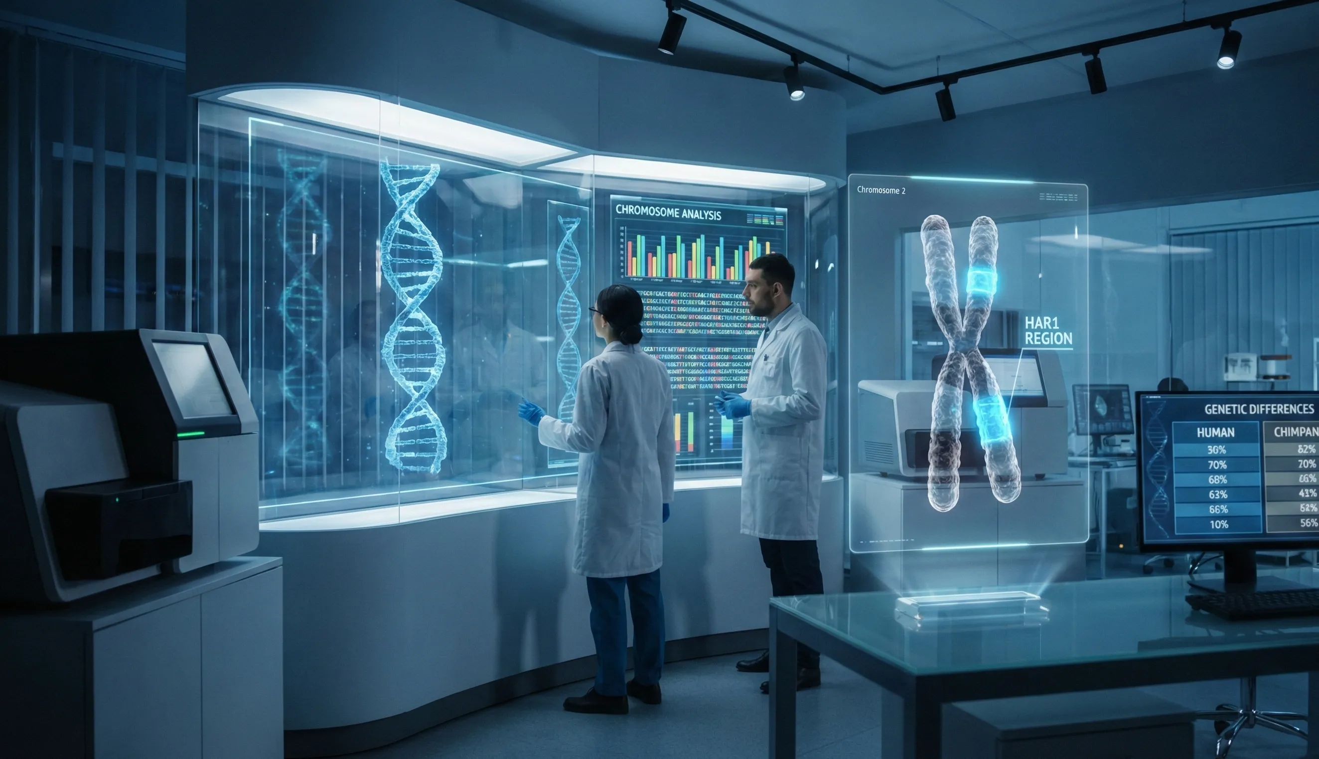 The Missing Link and the DNA Question