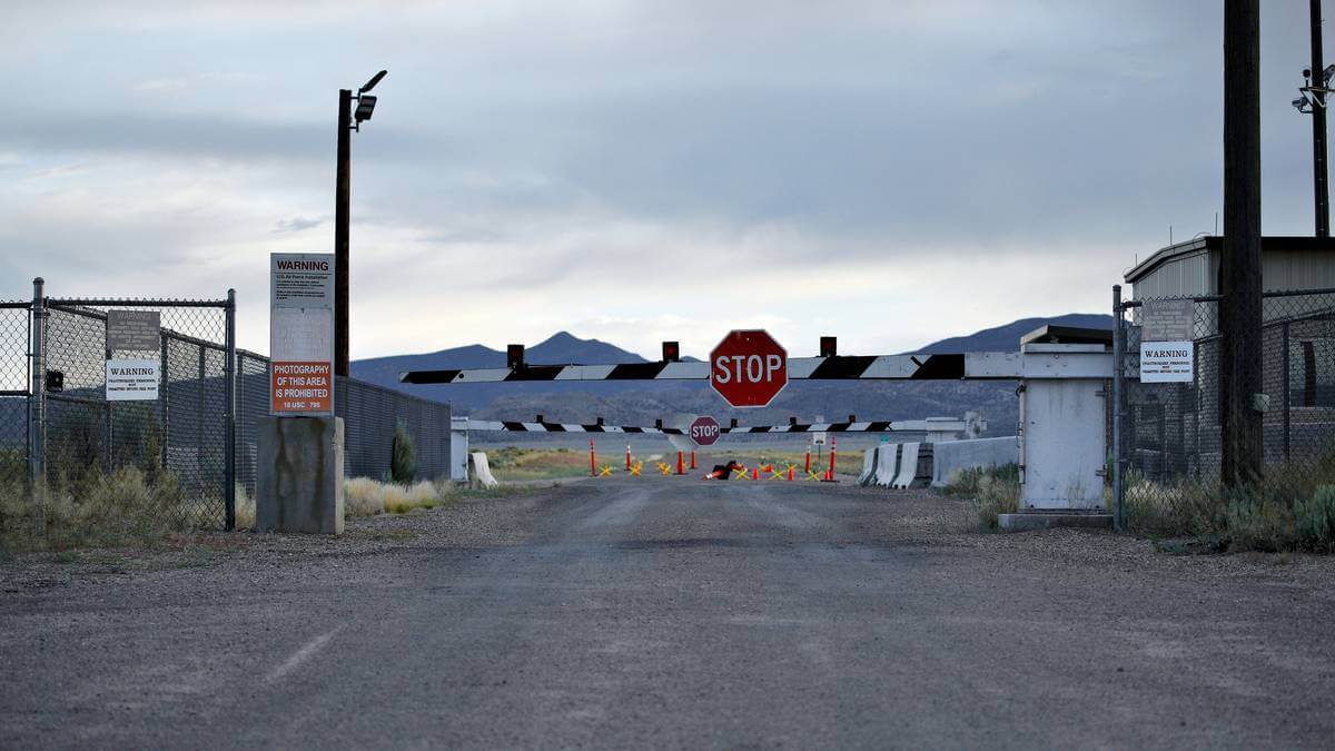 Area 51 aerial view