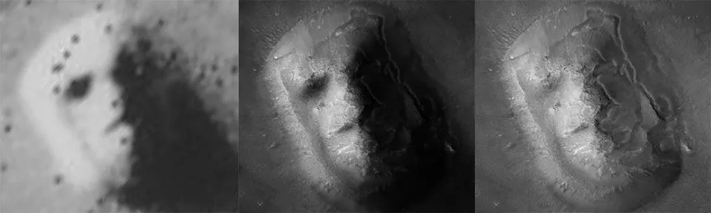 The Face in the Desert