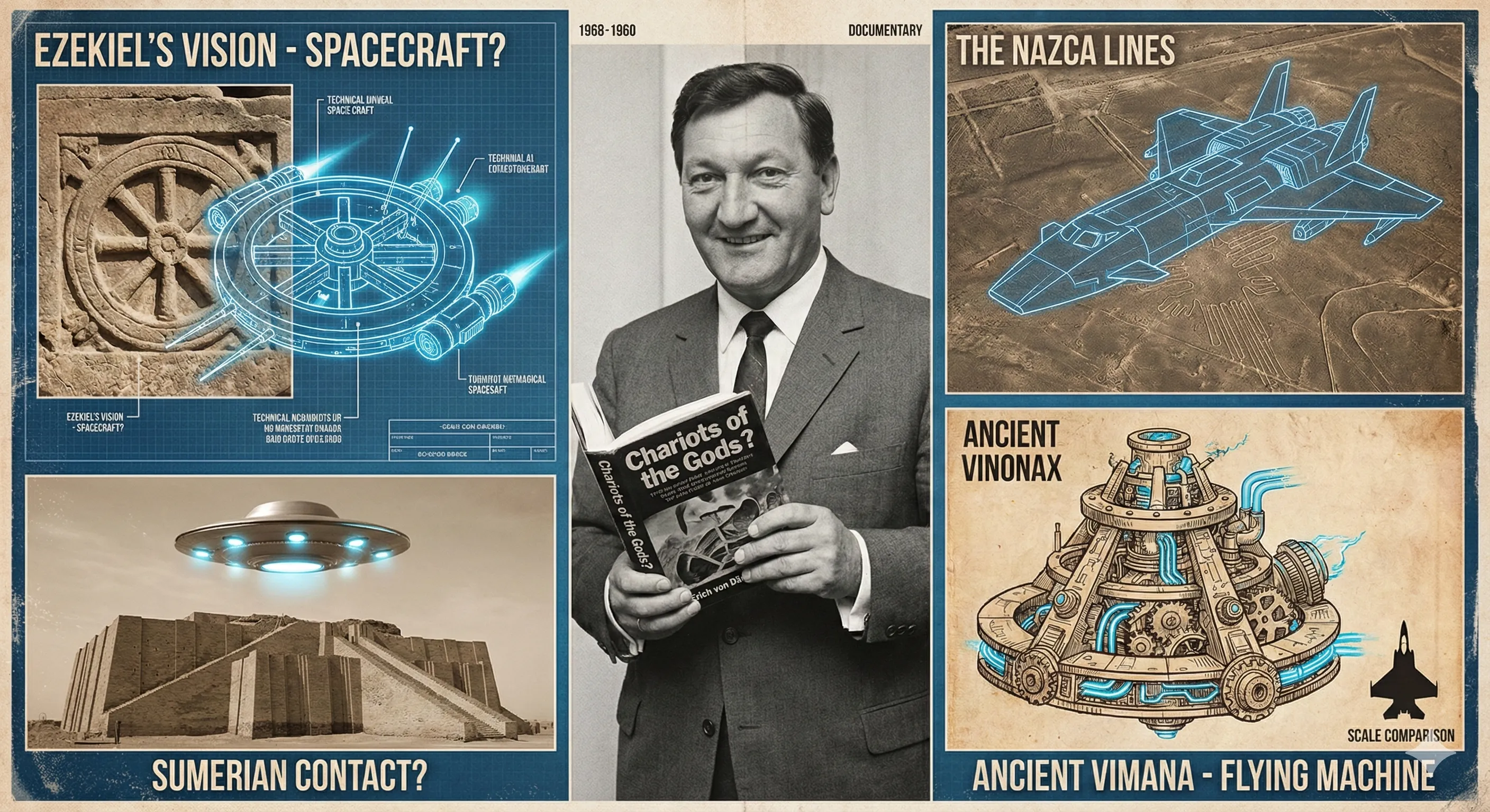 1968: Chariots of the Gods and the Ancient Astronaut Hypothesis