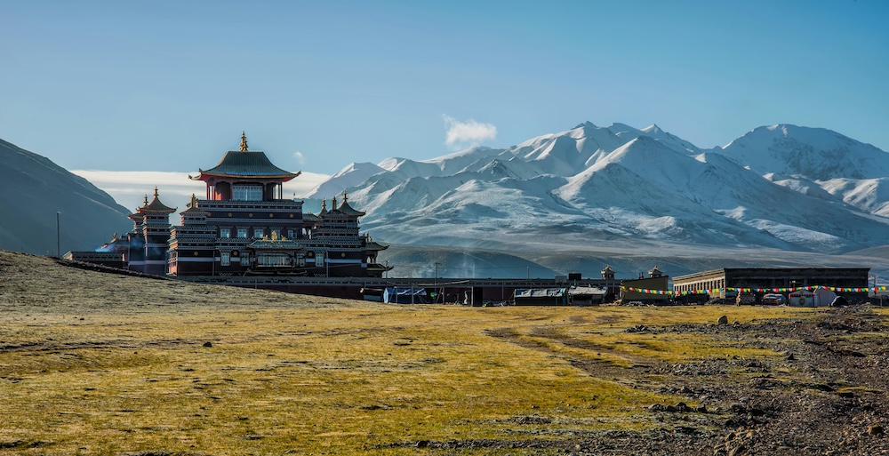 Peaceful and wrathful deities from Tibetan Buddhism