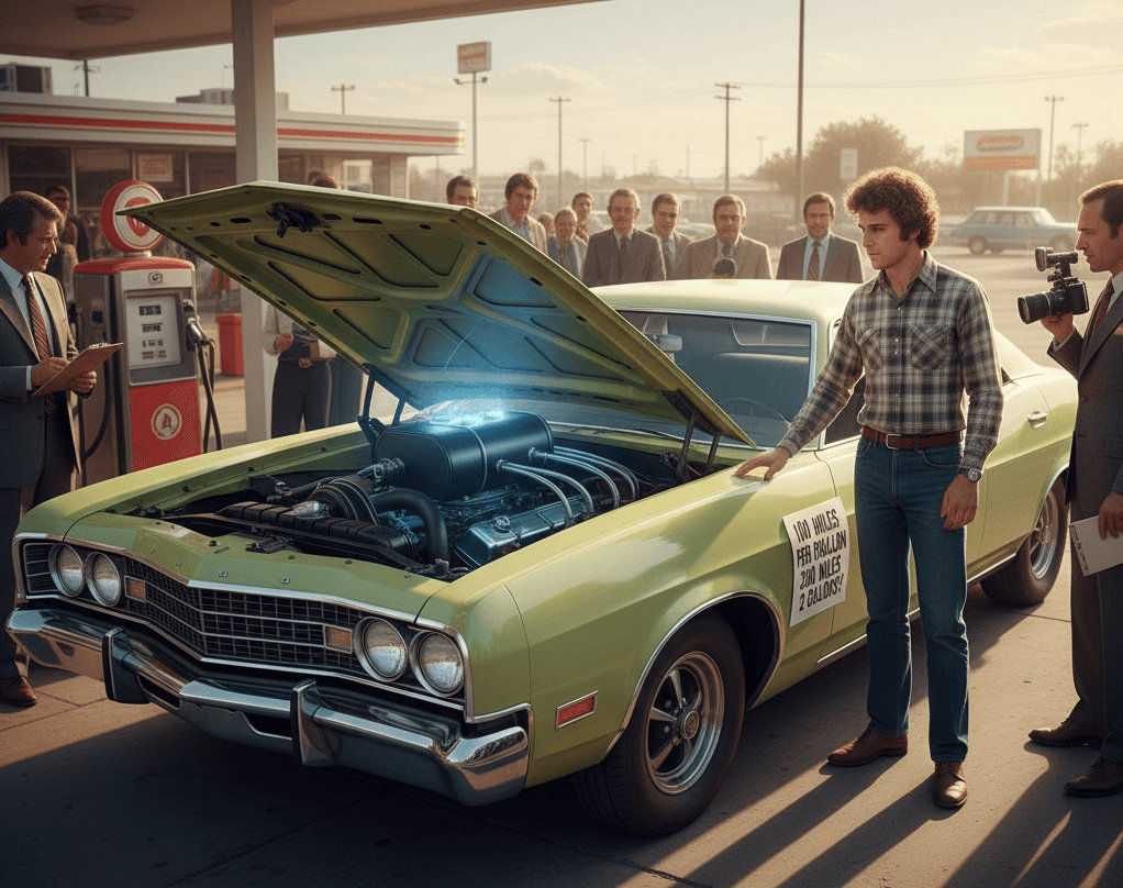 Tom Ogle's modified 1970 Ford Galaxie demonstration