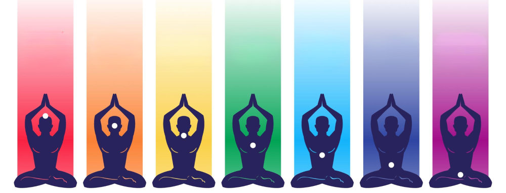 Seven chakras and Newton's spectrum