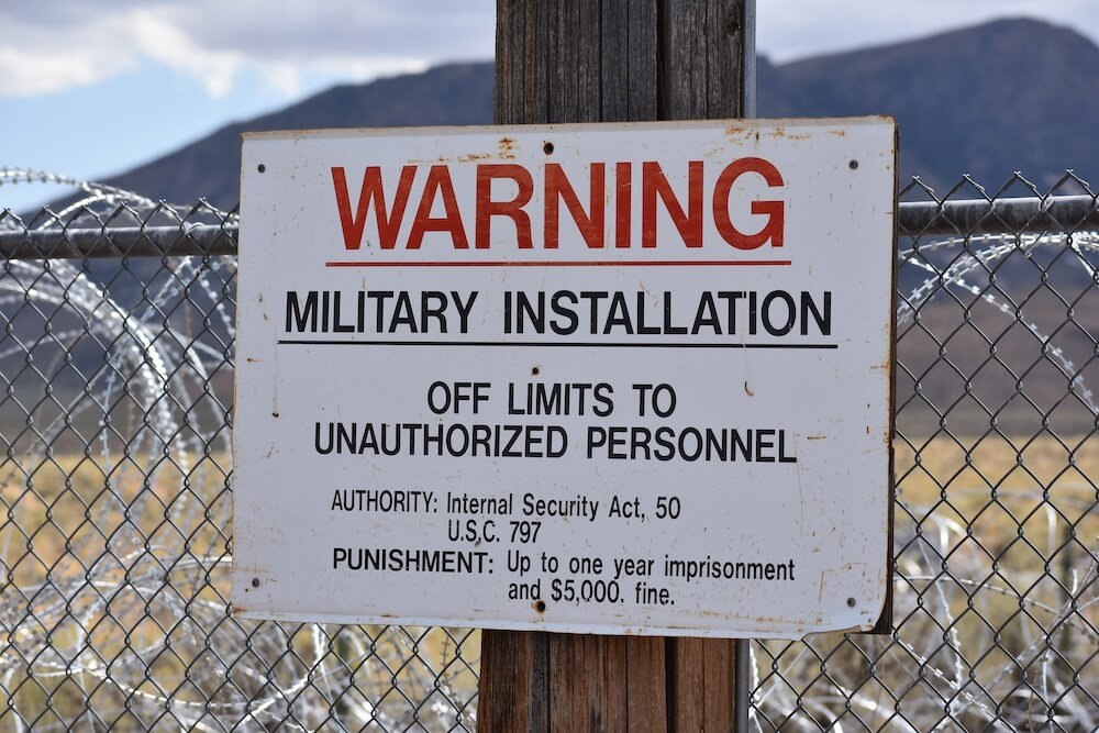 U-2 spy plane at Area 51