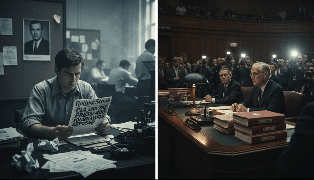 Carl Bernstein and Church Committee investigation