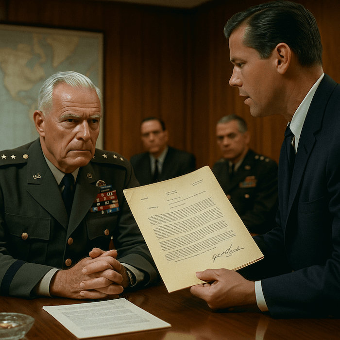 General Lyman Lemnitzer and Joint Chiefs of Staff