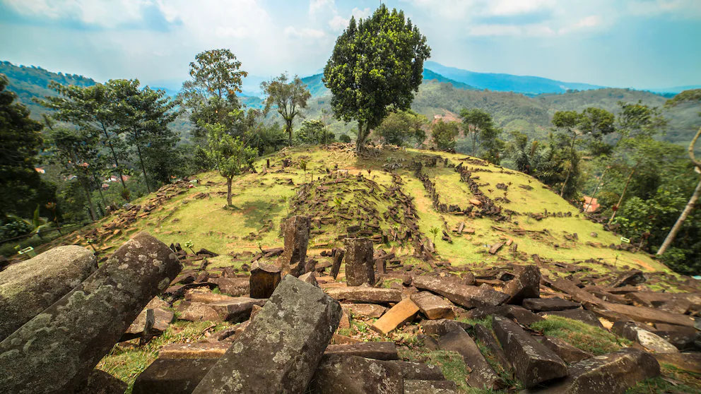 Sundaland map showing submerged landmass