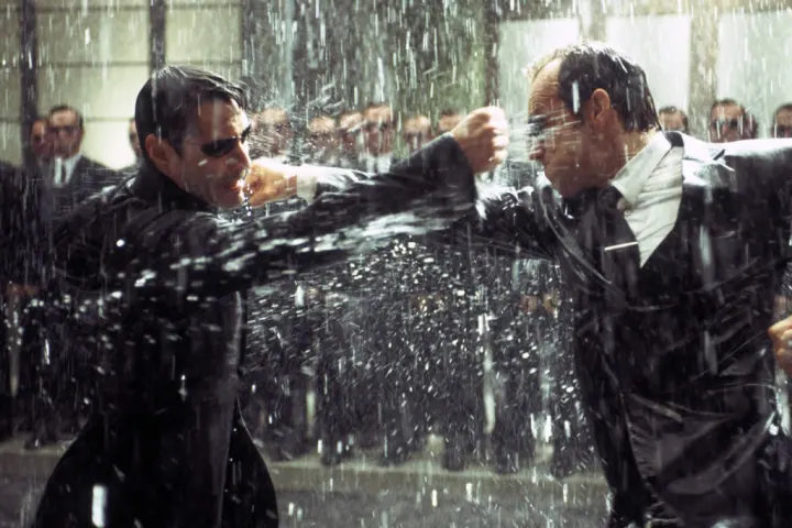 Neo vs Agent Smith