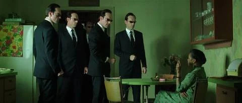 Smith confronting the Oracle